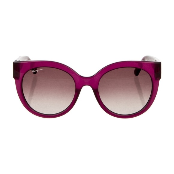 Salvatore Ferragamo Magenta Sunglasses